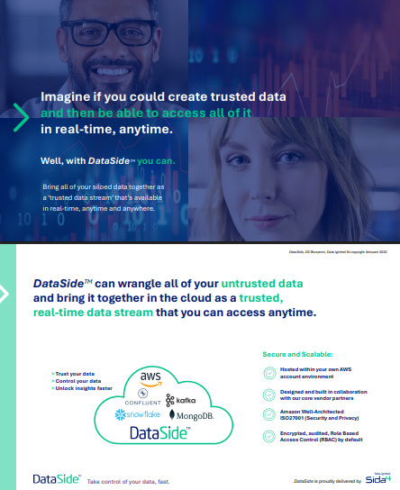 Imagine if you could create trusted data and then be able to access all of it in real-time, anytime 